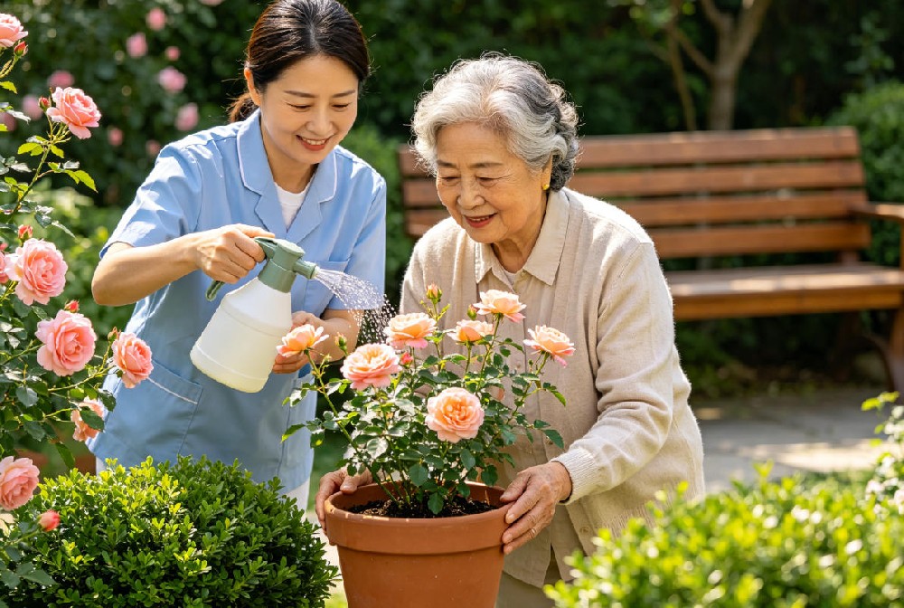 西安市未央区妇联家政服务中心家政技能培训与居家照护服务实拍